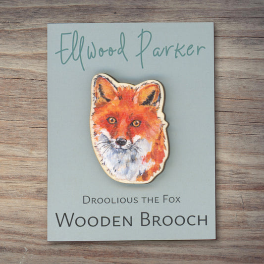 Fox Brooch - Droolious