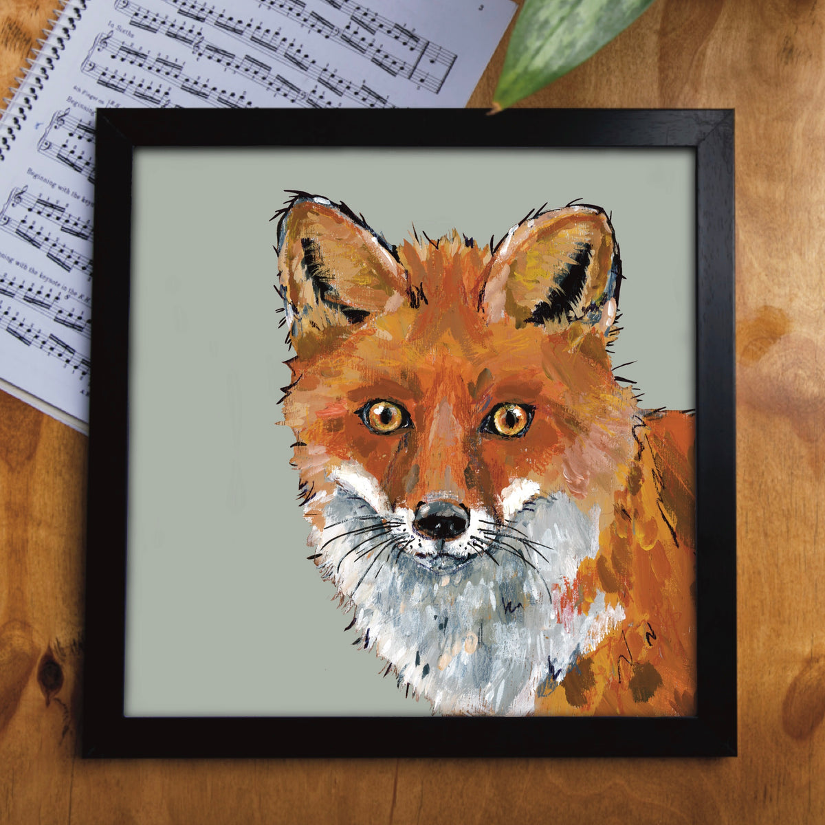 Droolious the Fox Eco-Friendly Greetings Card | Wildlife Stationery