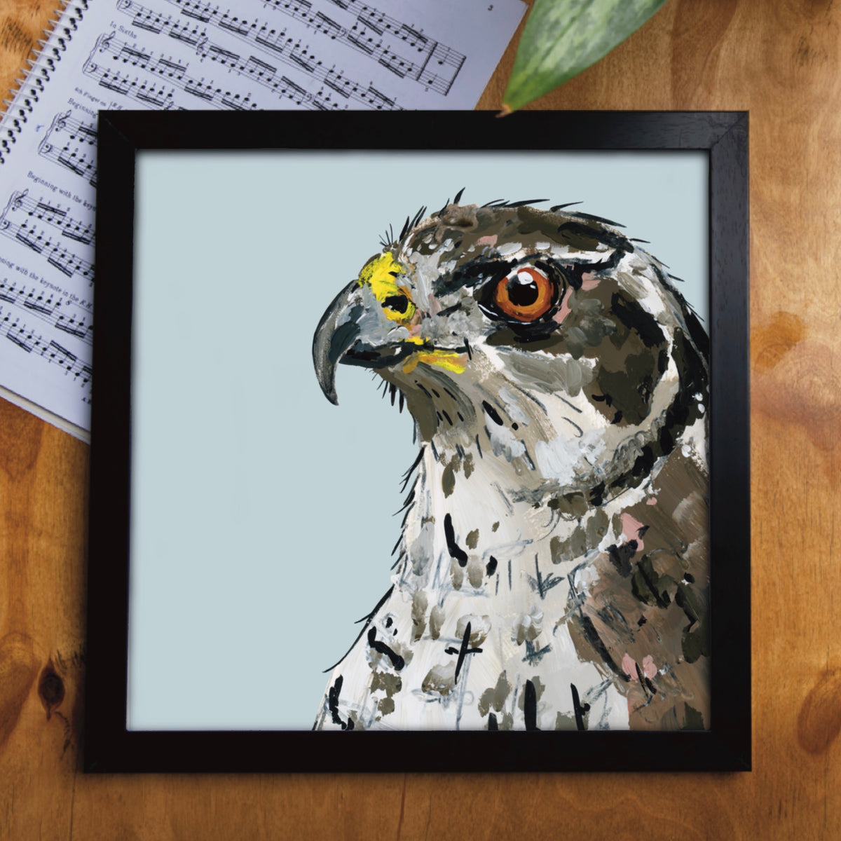 Griffin the Goshawk Eco-Friendly Greetings Card | Wildlife Stationery