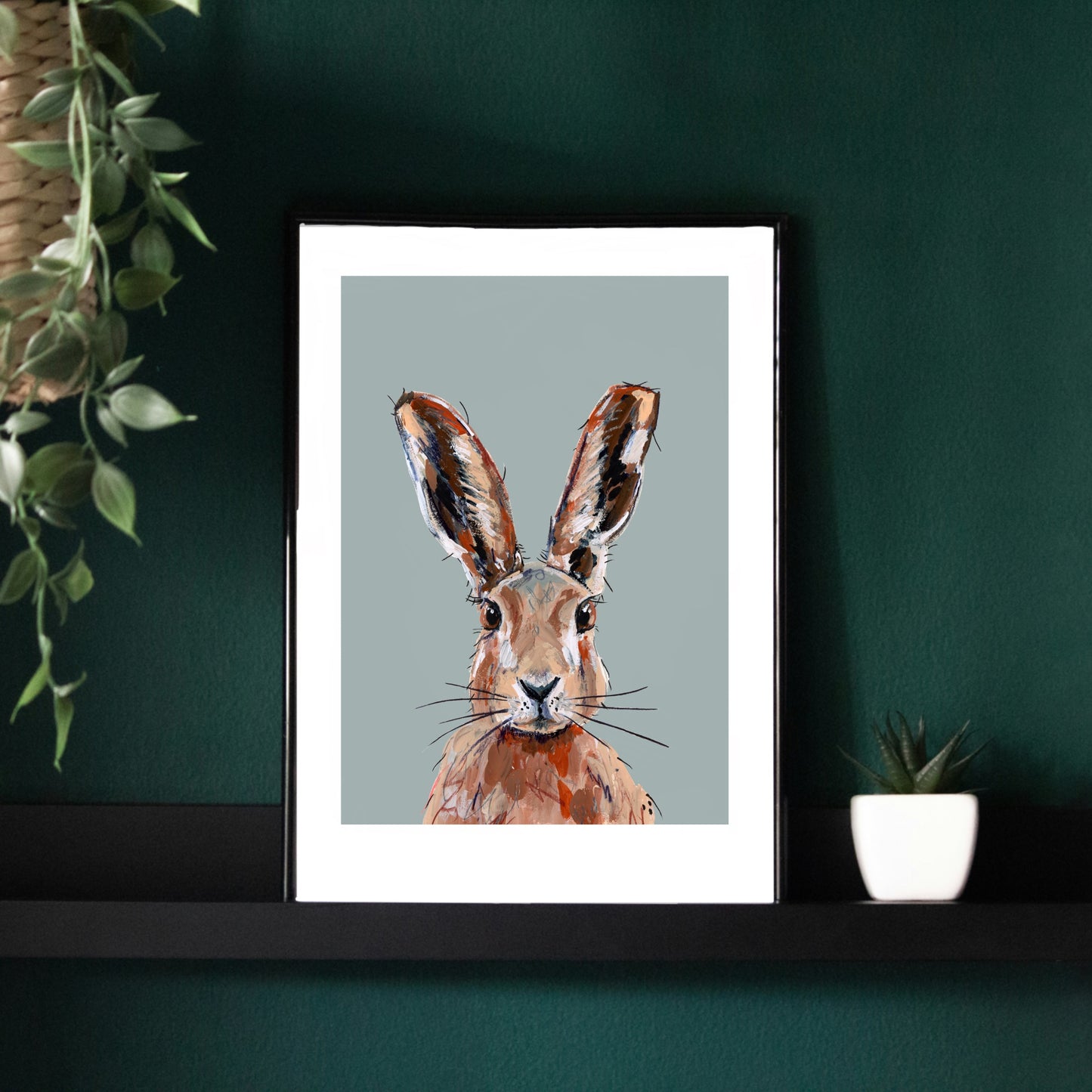 Hare Art Print - Mousse