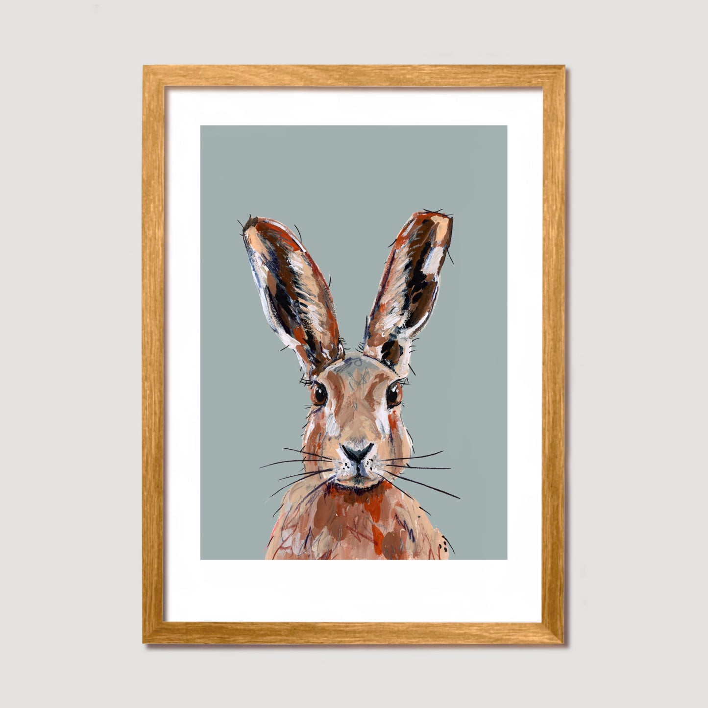 Hare Art Print - Mousse