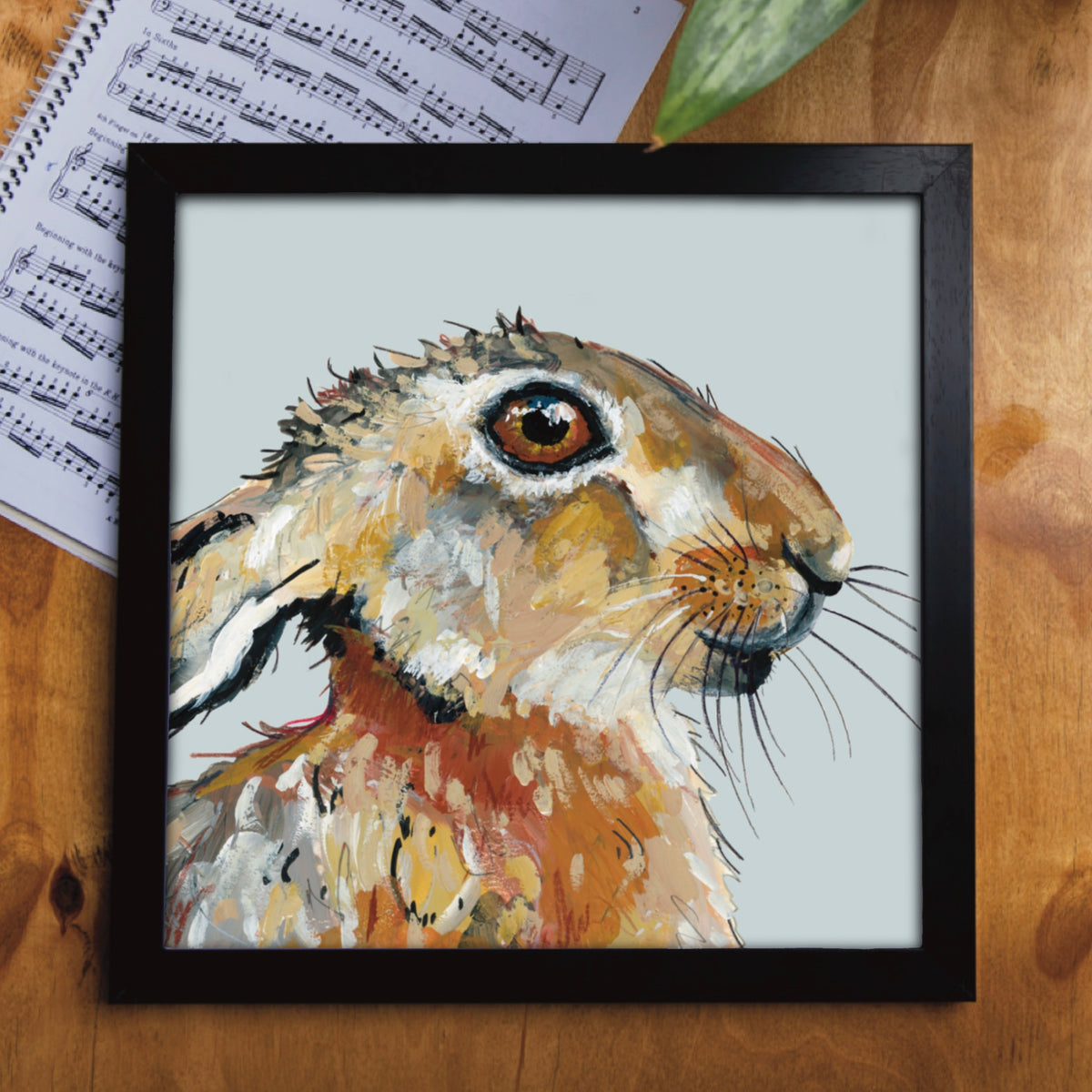 Bumble the Hare Eco-Friendly Greetings Card | Wildlife Stationery
