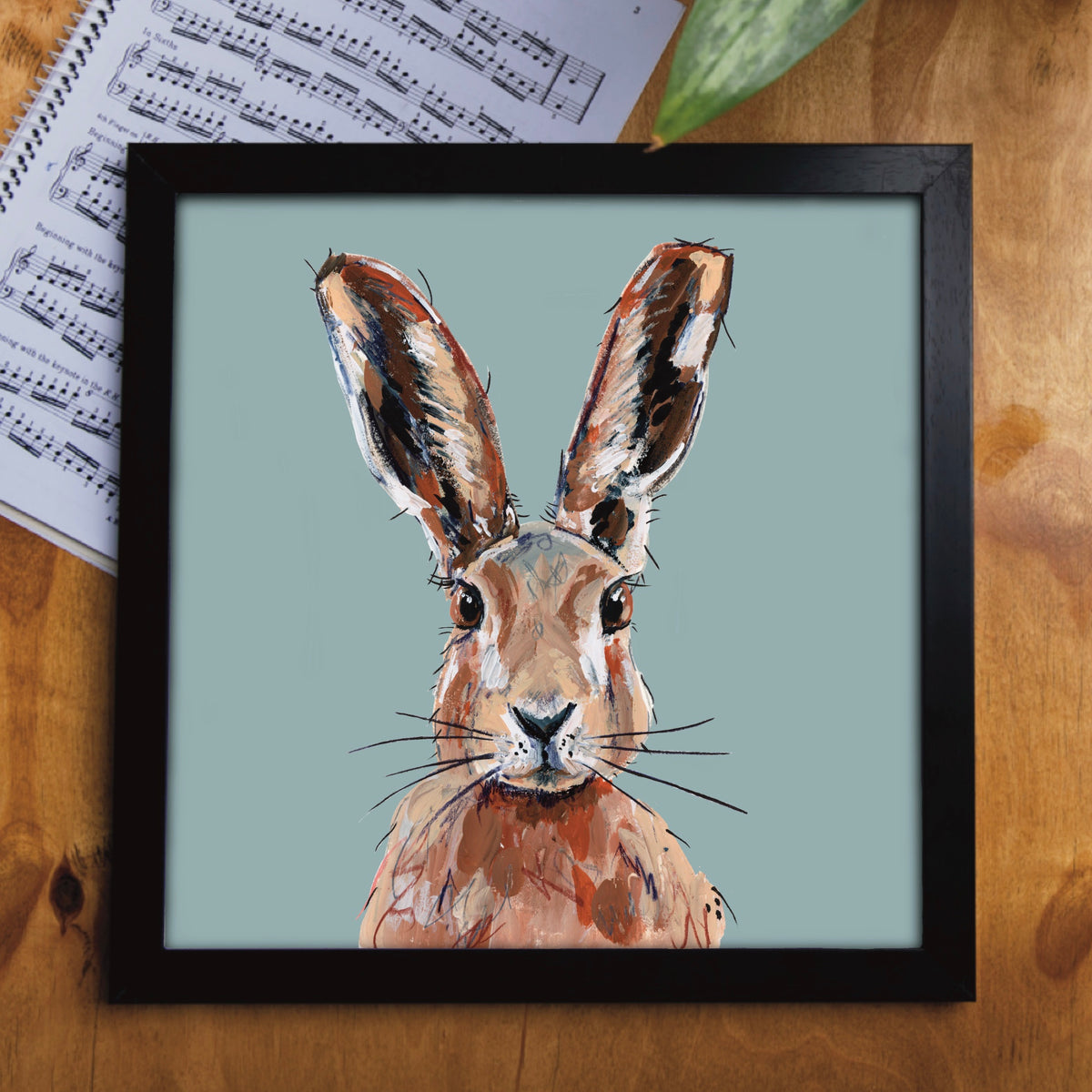 Mousse the Hare Eco-Friendly Greetings Card | Wildlife Stationery