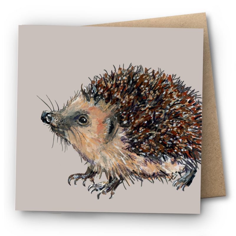 Hedgehog Greetings Card - Tootsie