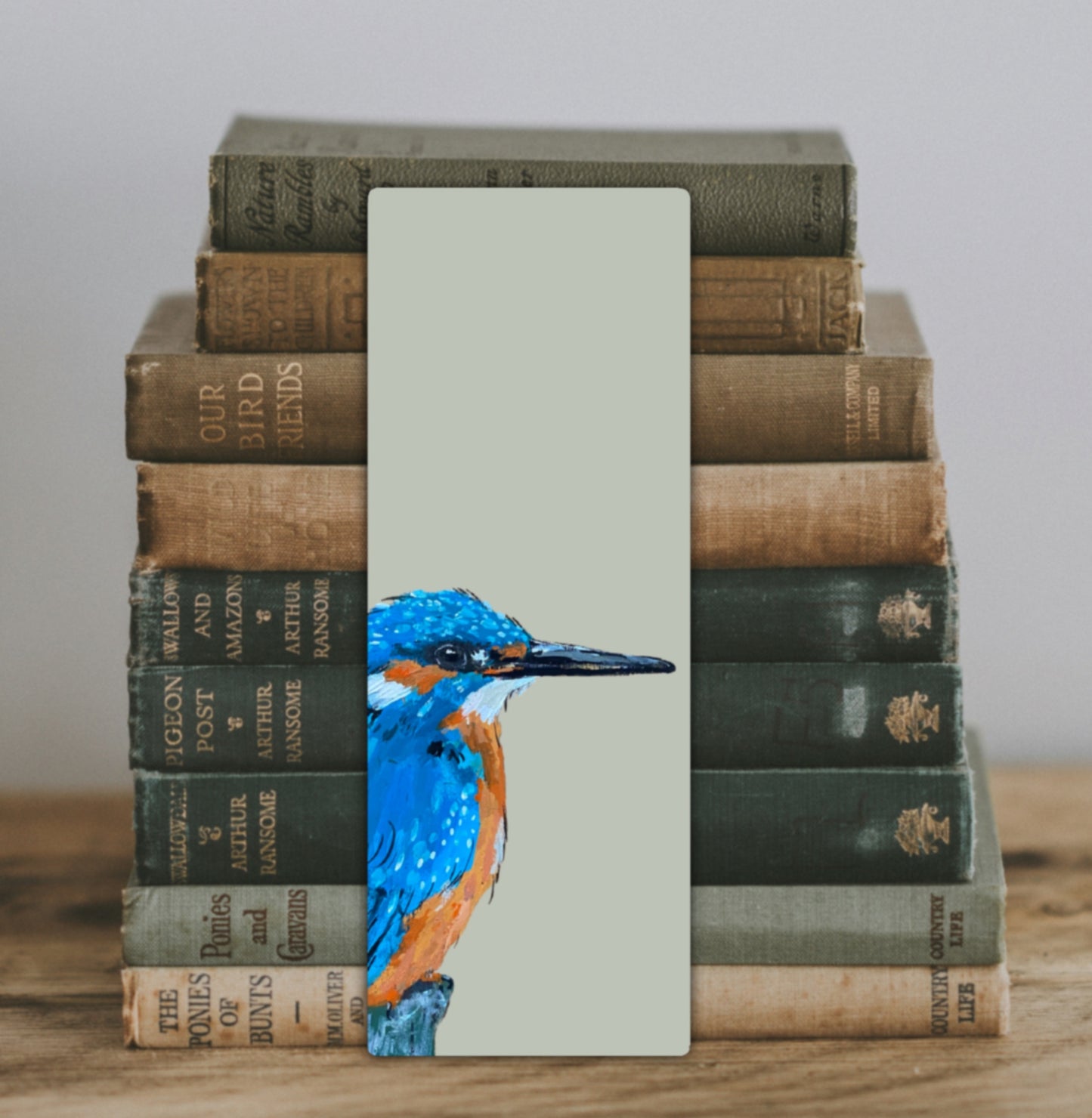 Kingfisher Bookmark - Squidley