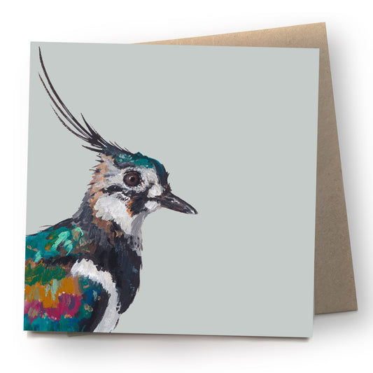 Lapwing Greetings Card - Lollipop