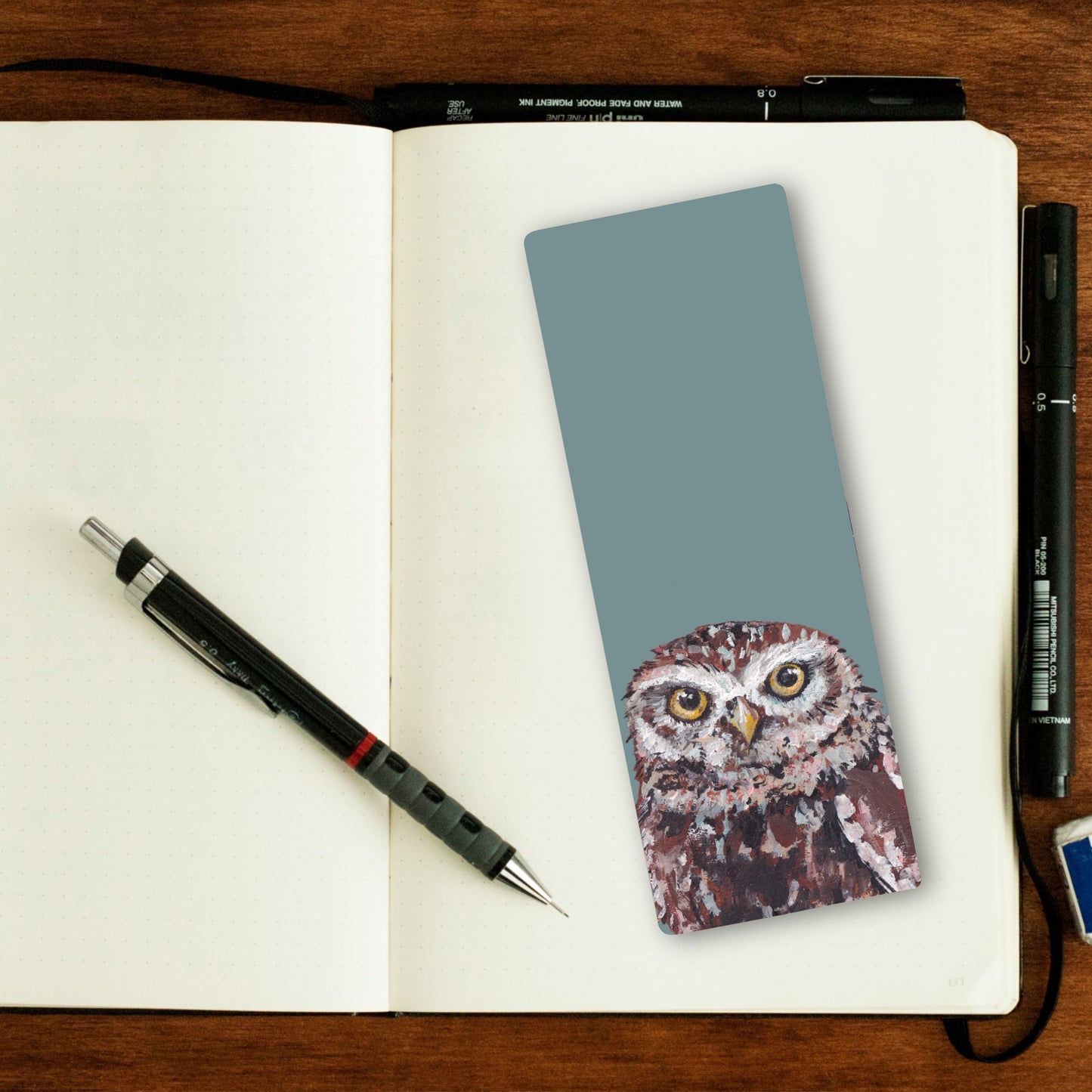 Little Owl Bookmark - Frostford