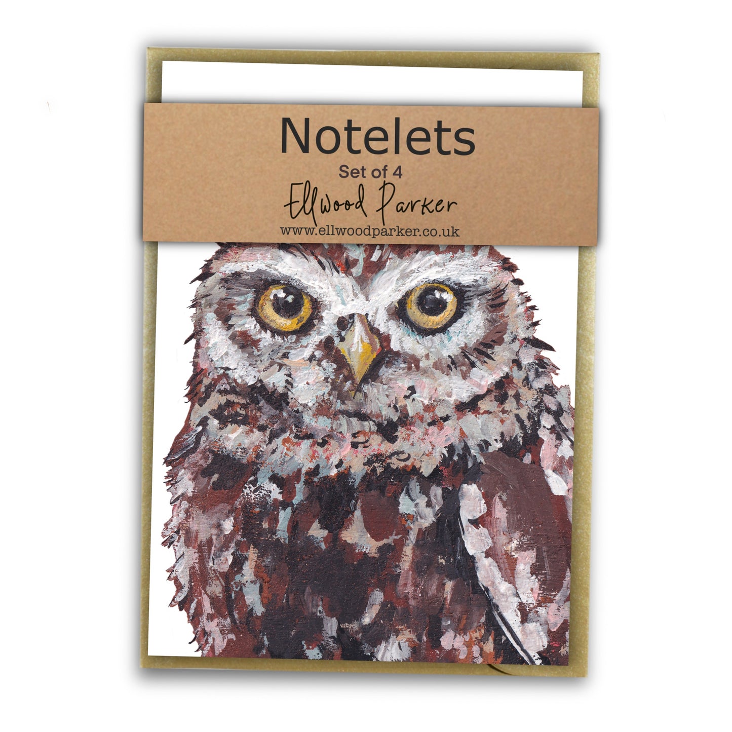 Little Owl Notelet Set - Frostford