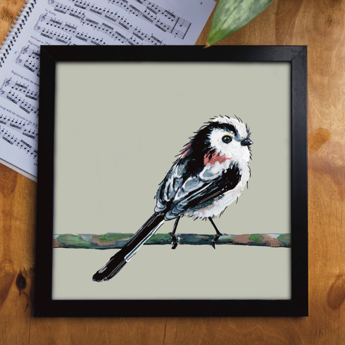 Puff the Long Tailed Tit Eco-Friendly Greetings Card | Wildlife Stationery