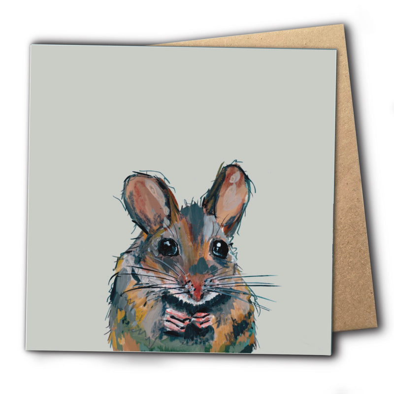 Mouse Greetings Card - Bruce