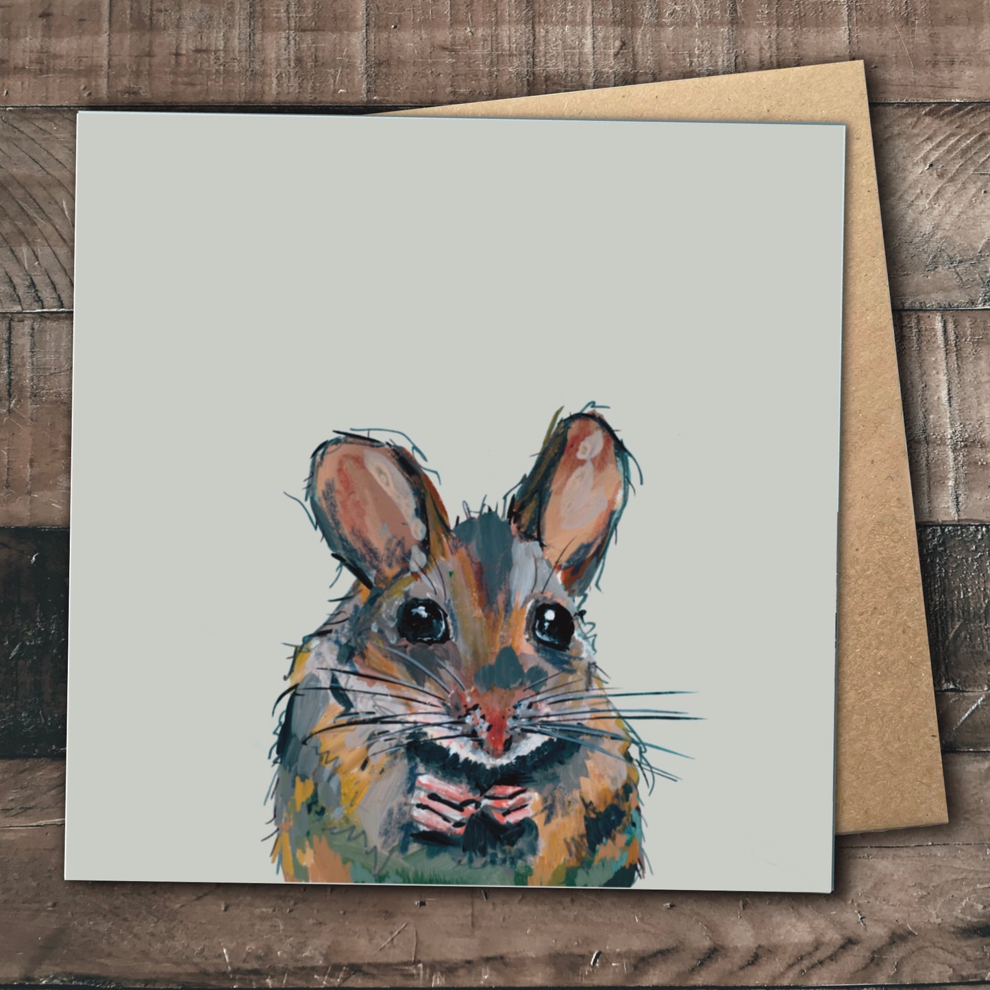 Mouse Greetings Card - Bruce
