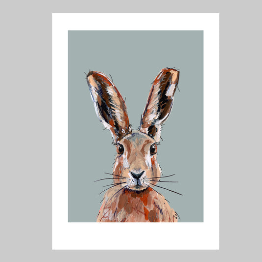 Hare Art Print - Mousse