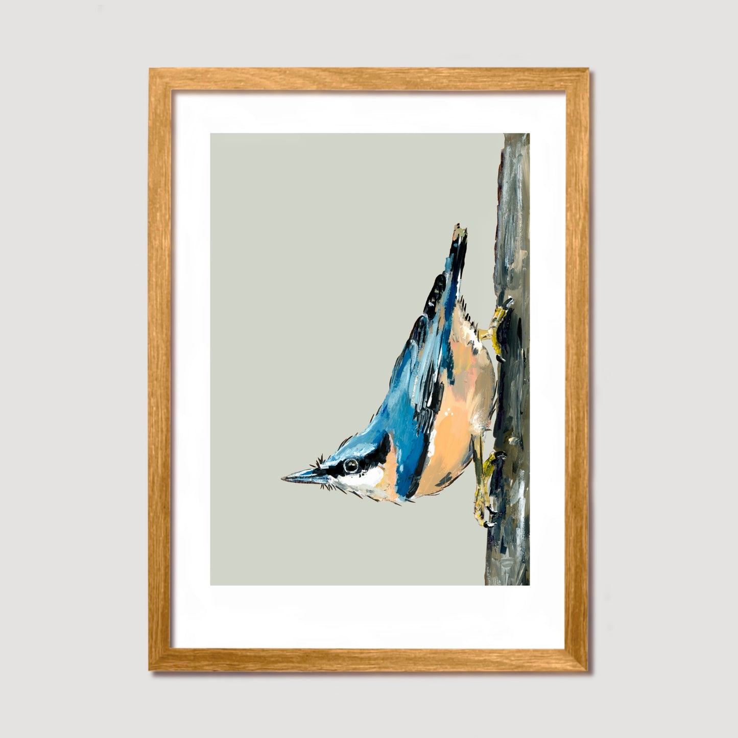 Nuthatch Art Print - Strudel