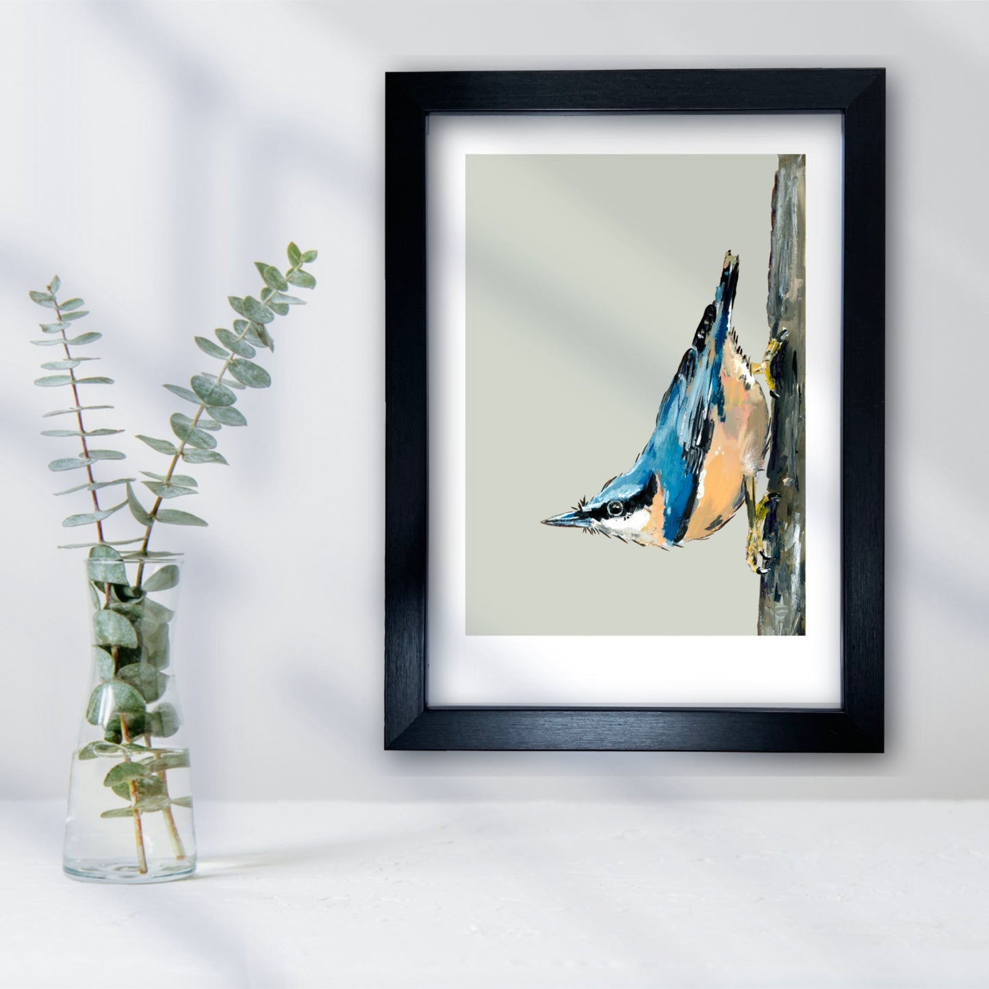 Nuthatch Art Print - Strudel