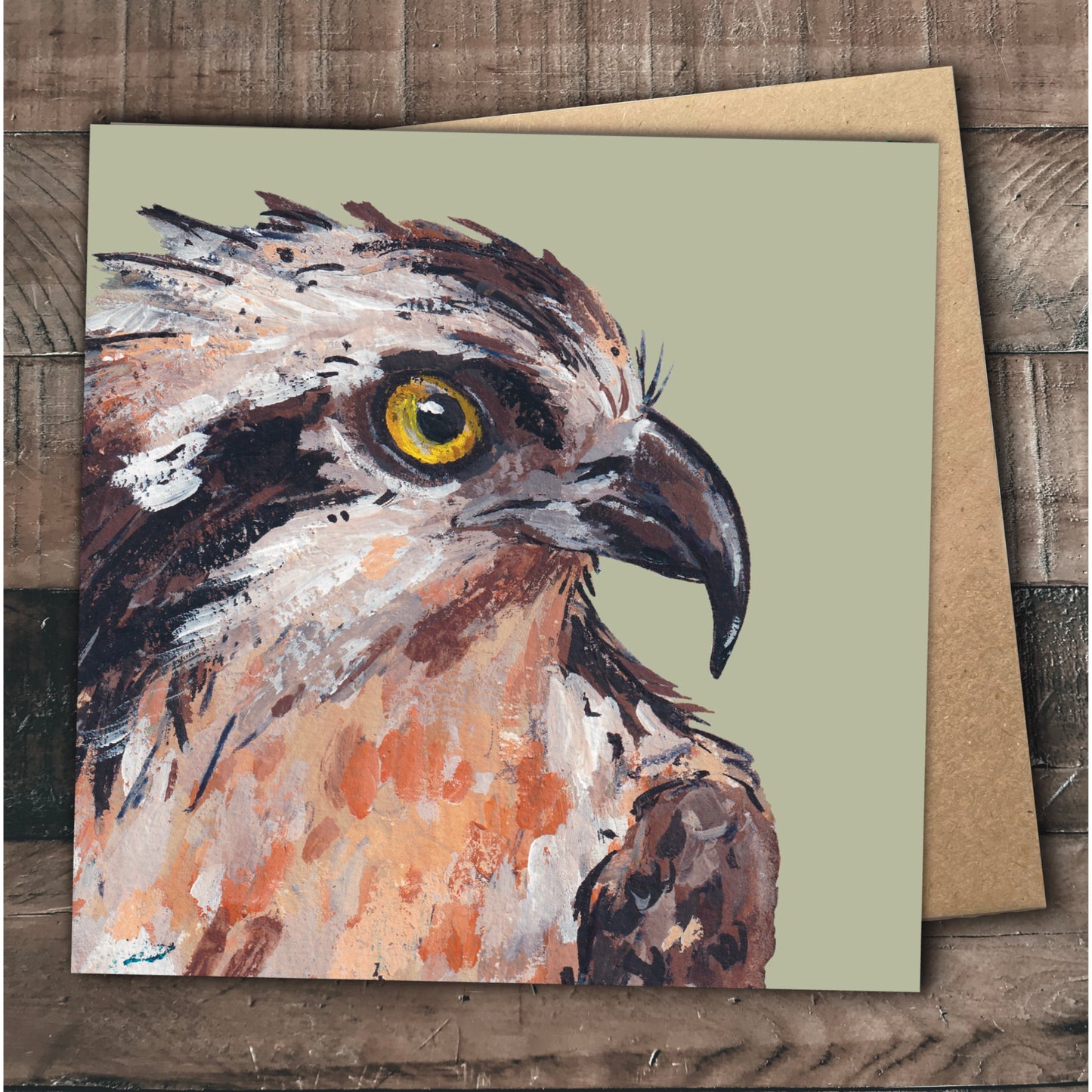 Osprey Greetings Card - Humpy
