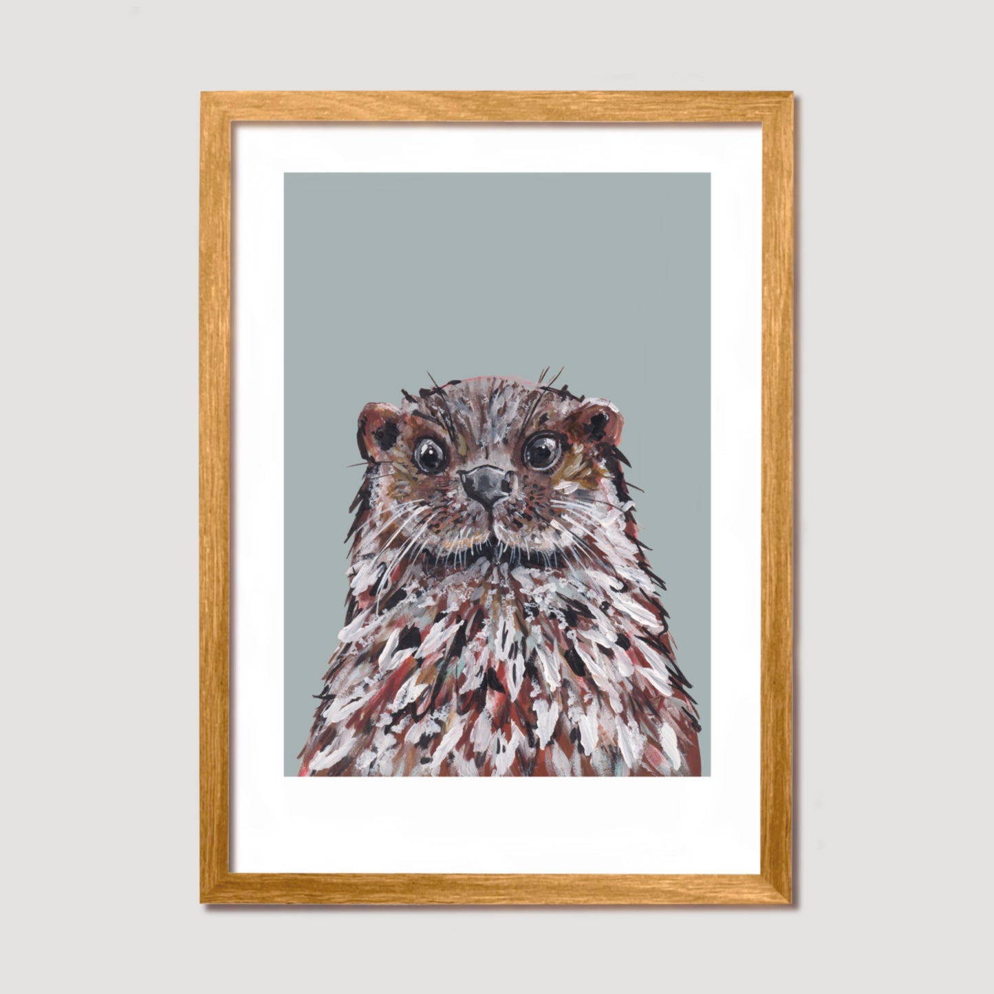 Otter Art Print - Dumpling
