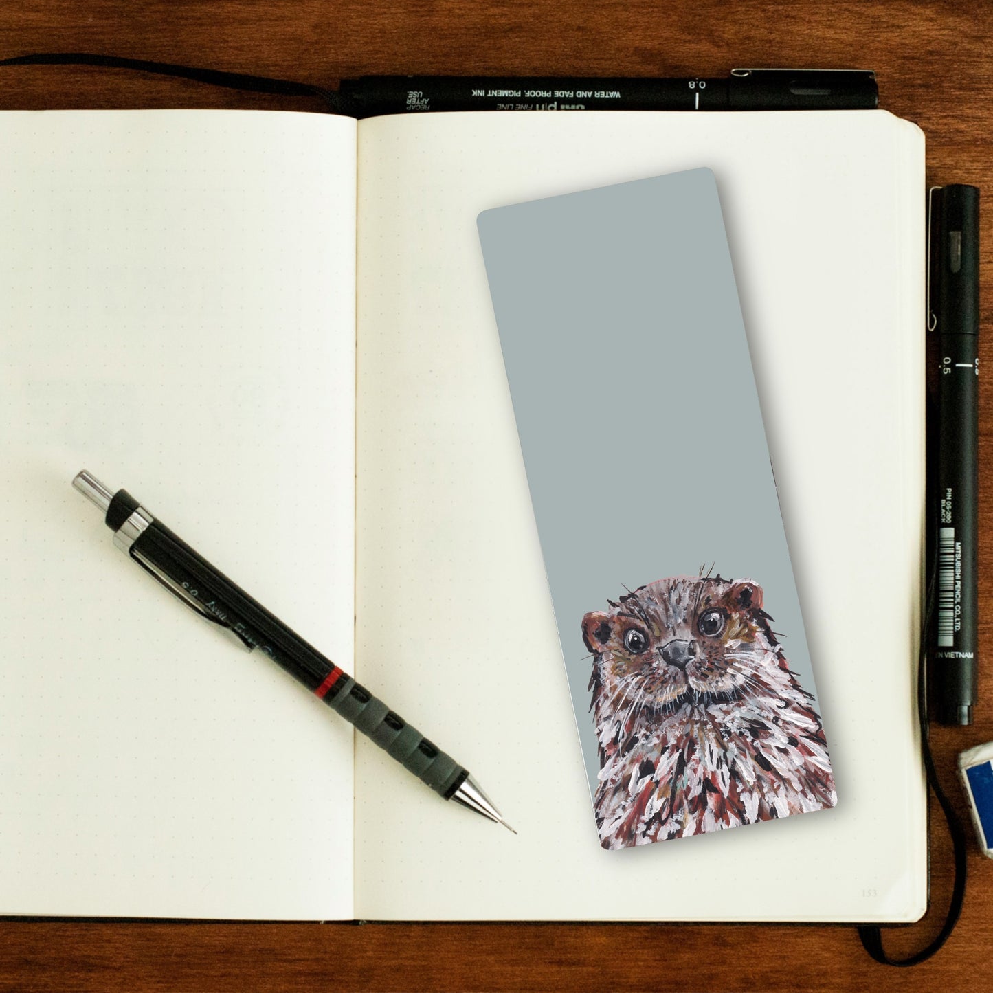 Otter Bookmark - Dumpling