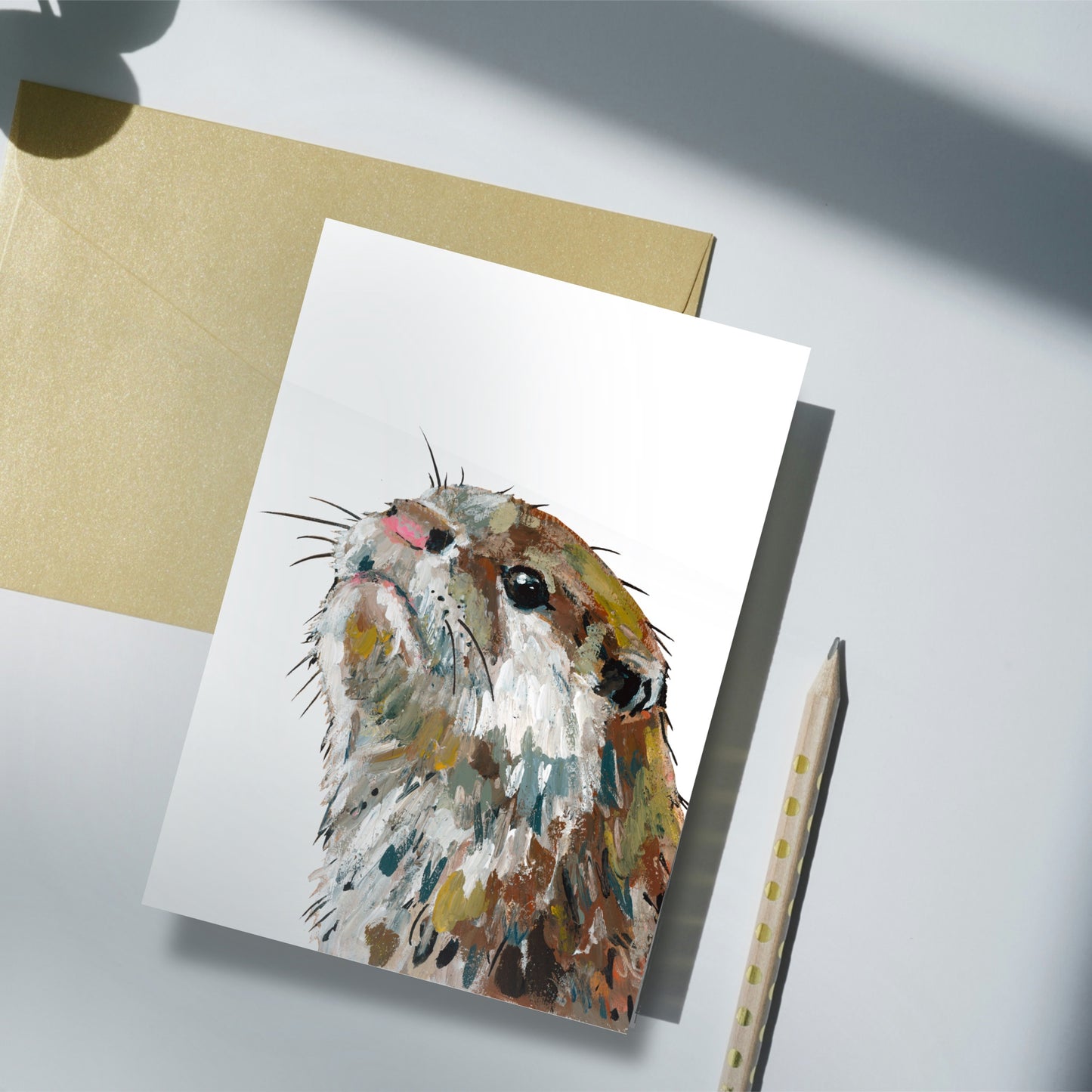 Otter Notelet Set - Potato