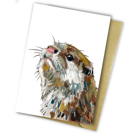 Otter Notelet Set - Potato