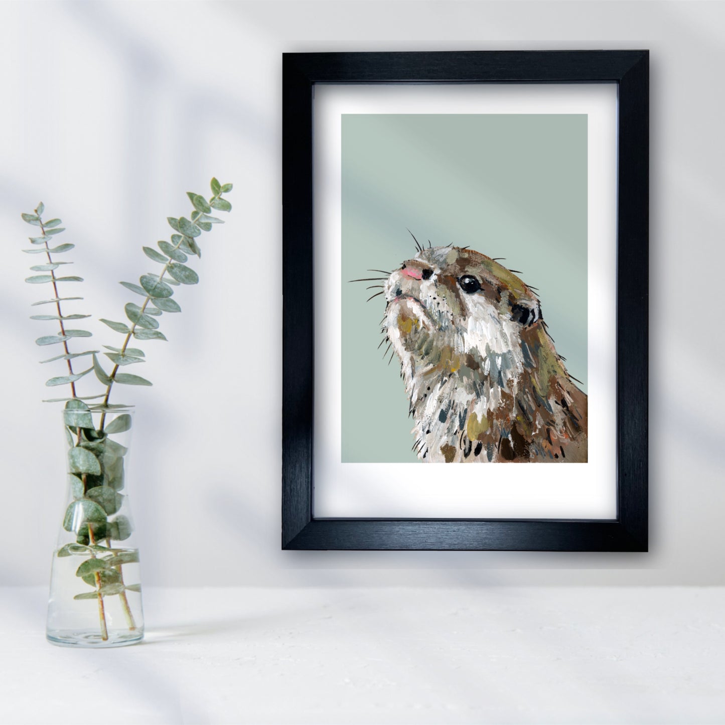 Otter Art Print - Potato
