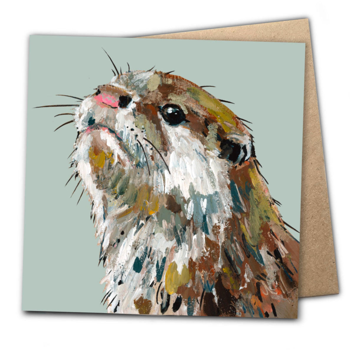 Potato the Otter Eco-Friendly Greetings Card | Wildlife Stationery