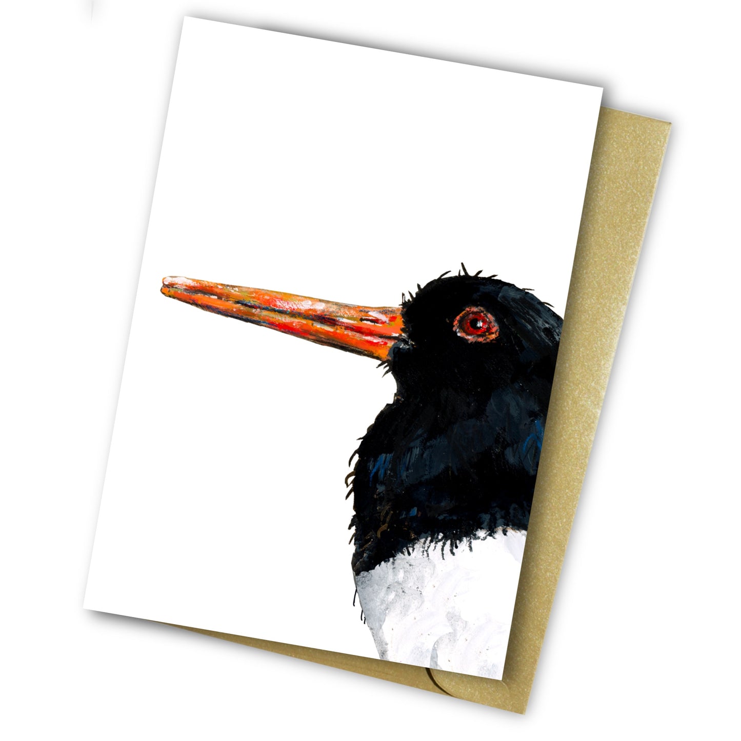Oystercatcher Notelet Set - Badger