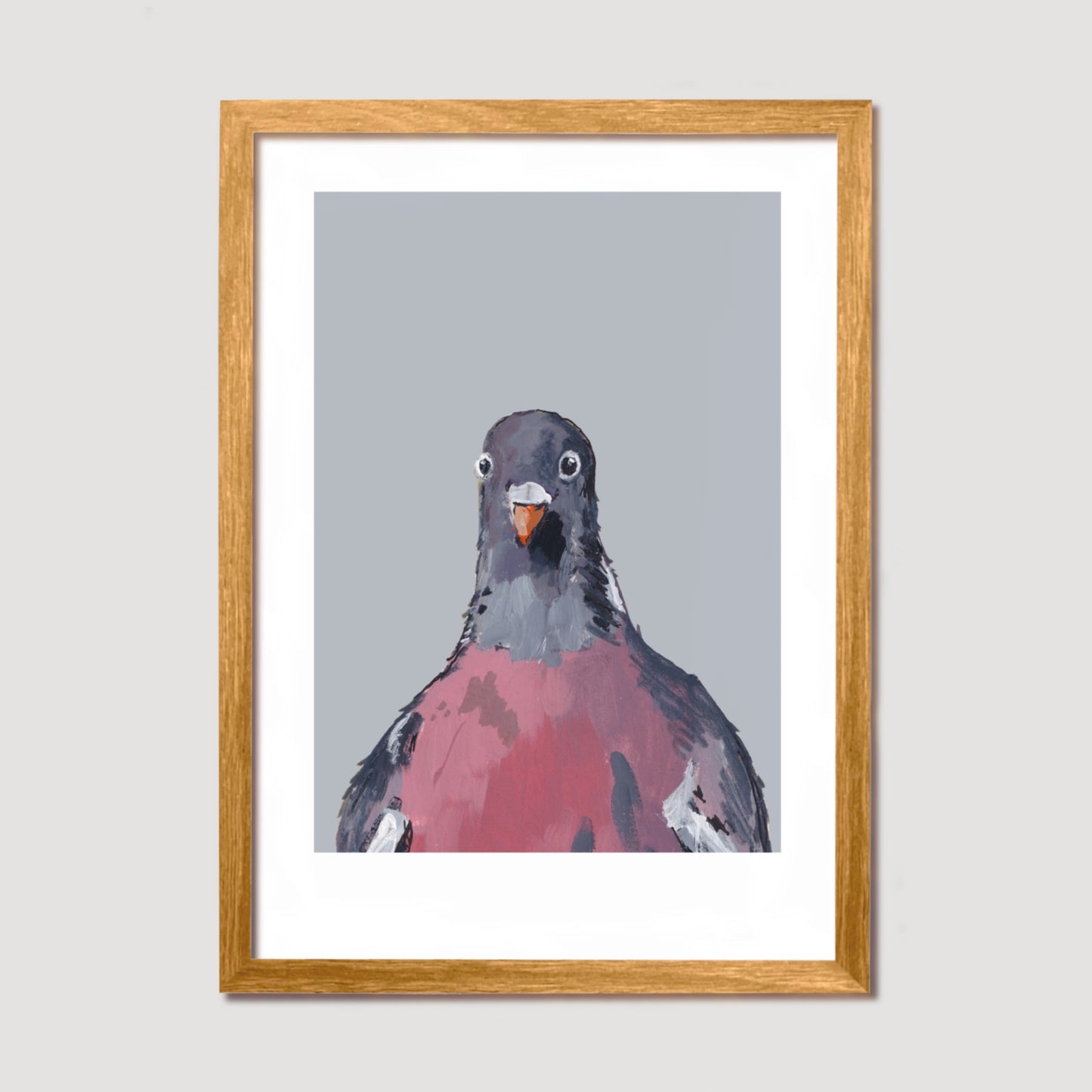 Pigeon Art Print - Poopy