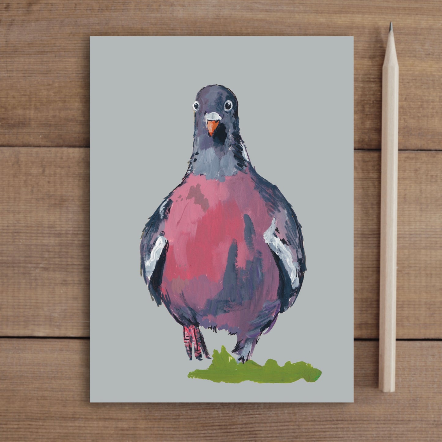 Pigeon Notebook - Poopy
