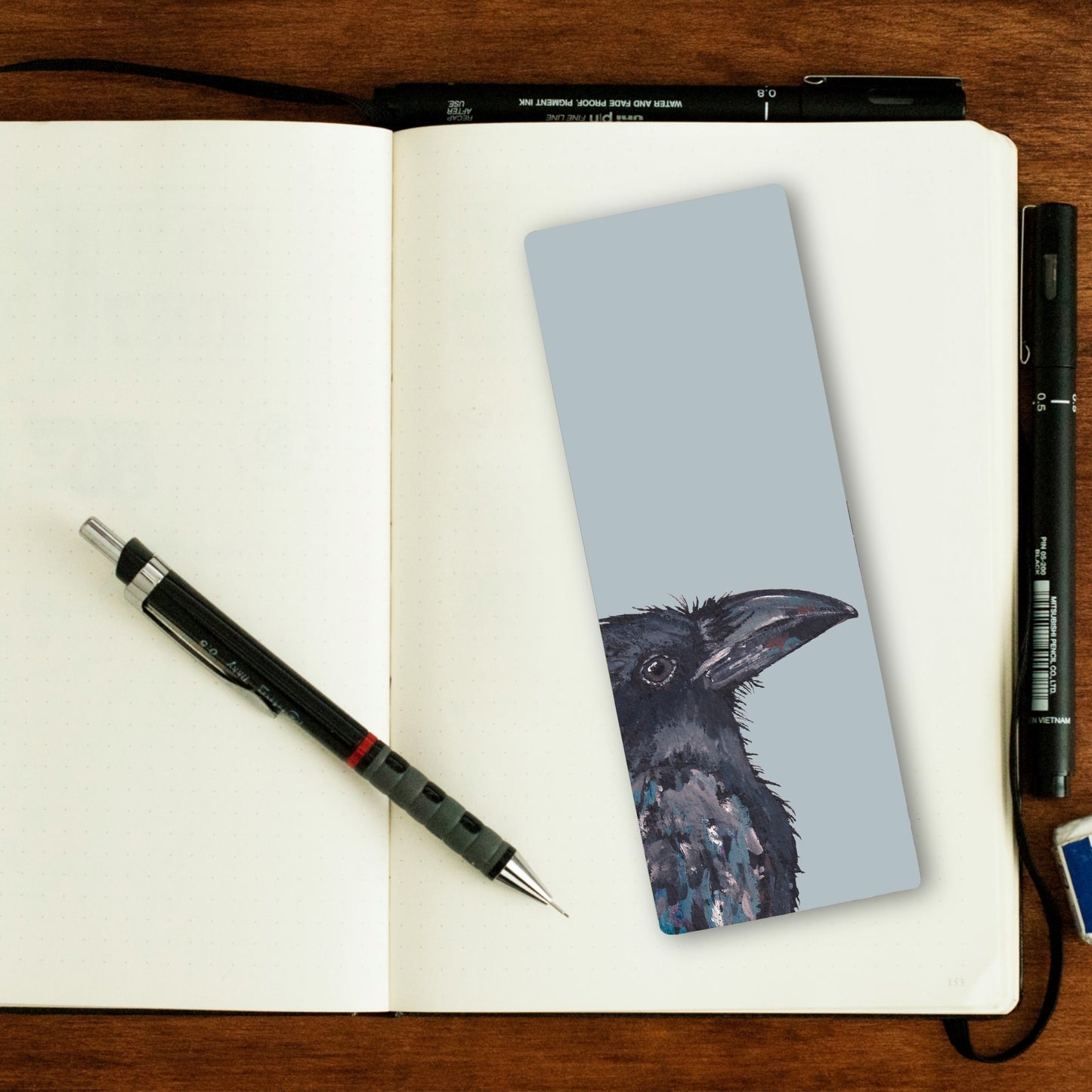 Raven Bookmark - Fancypants