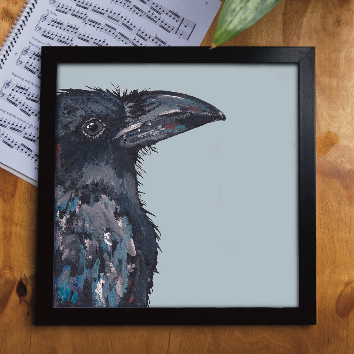 Fancypants the Raven Eco-Friendly Greetings Card | Wildlife Stationery