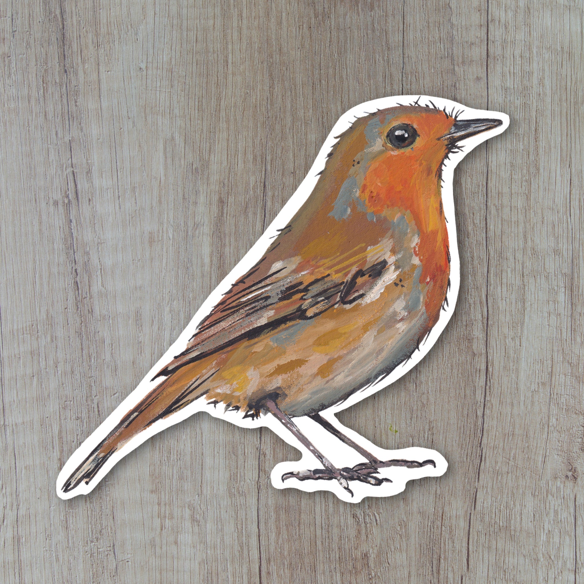 Robin Sticker - Barnacle – Ellwood Parker