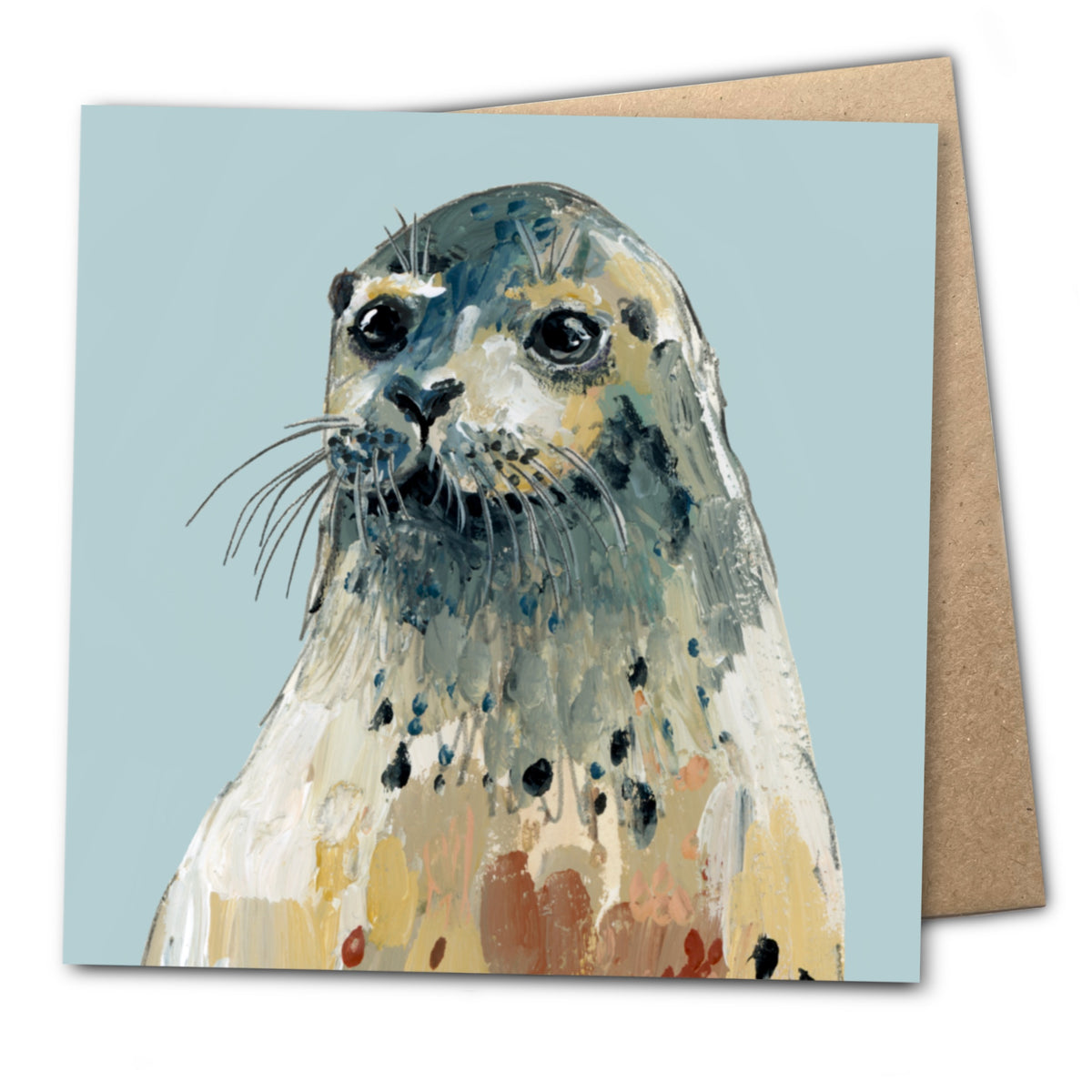 Sassy the Seal Eco-Friendly Greetings Card | Wildlife Stationery