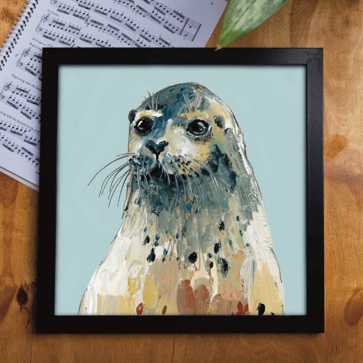 Sassy the Seal Eco-Friendly Greetings Card | Wildlife Stationery