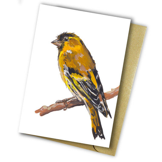 Siskin Notelet Set - Fluffy