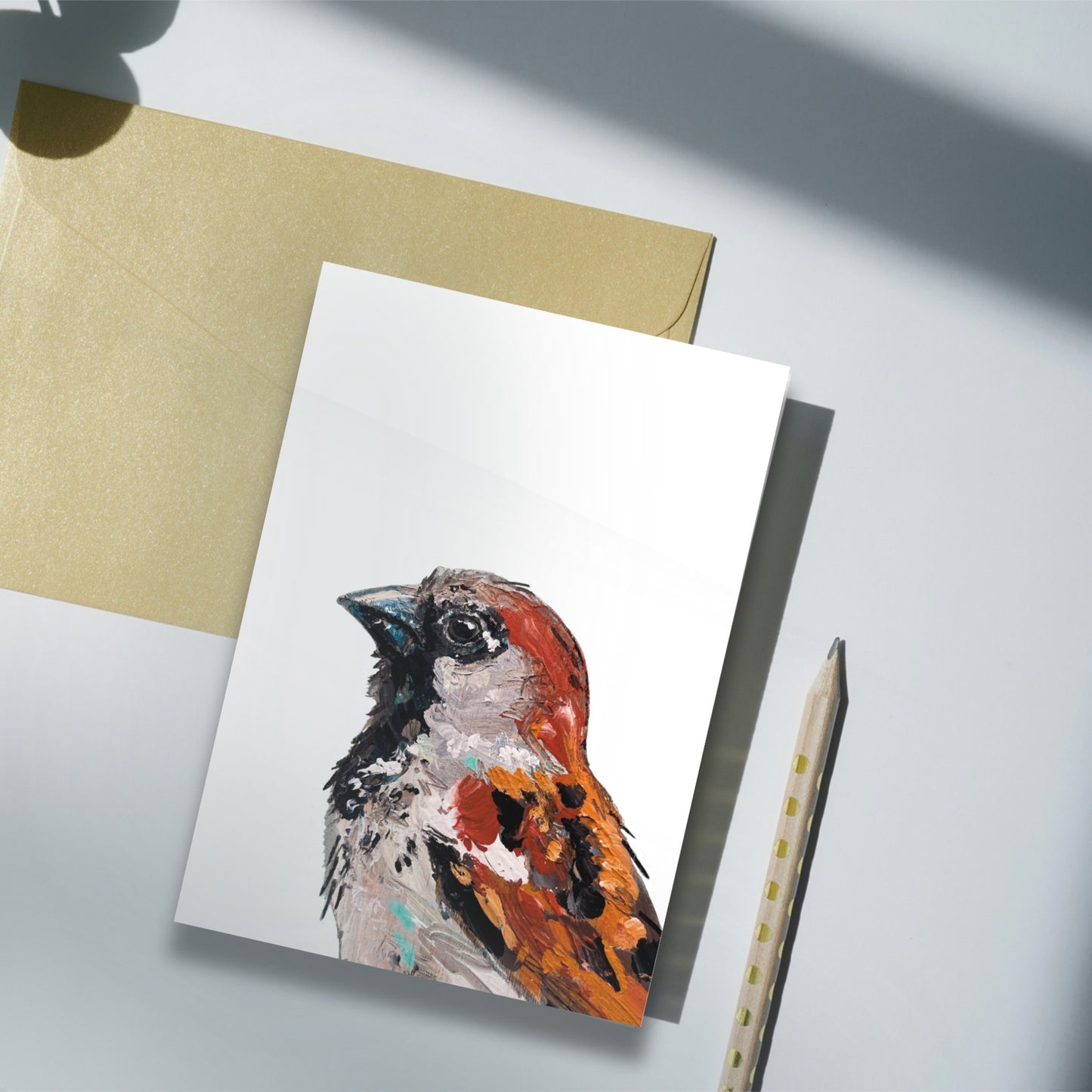 Sparrow Notelet Set - Wiggy