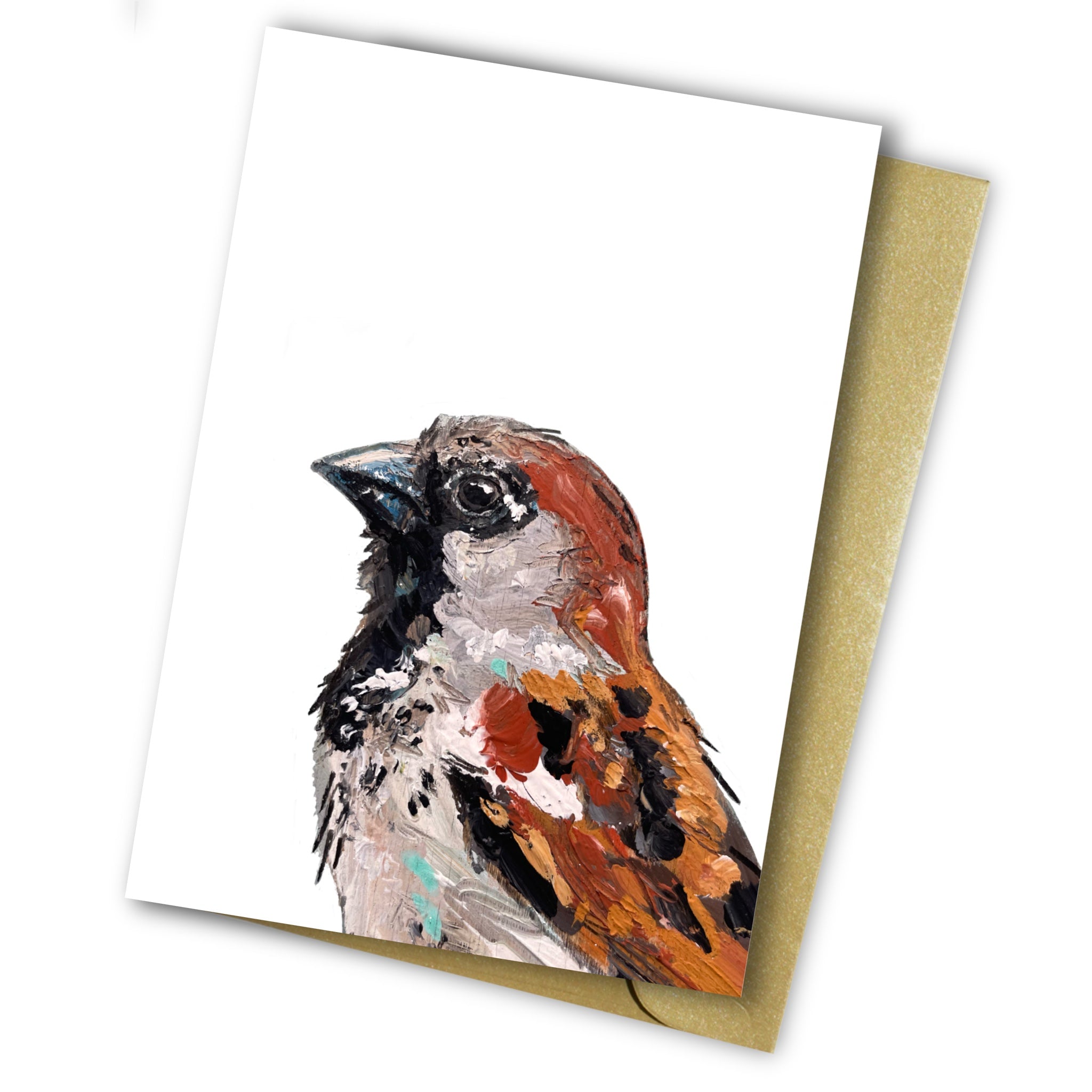 Sparrow Notelet Set - Wiggy – Ellwood Parker