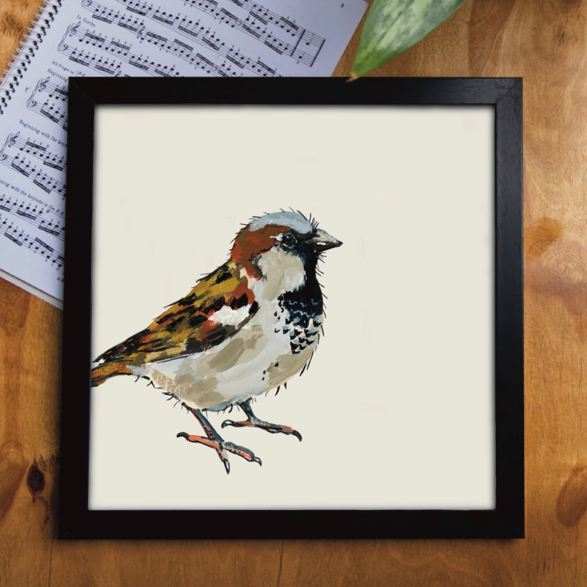Sully the Sparrow Eco-Friendly Greetings Card | Wildlife Stationery