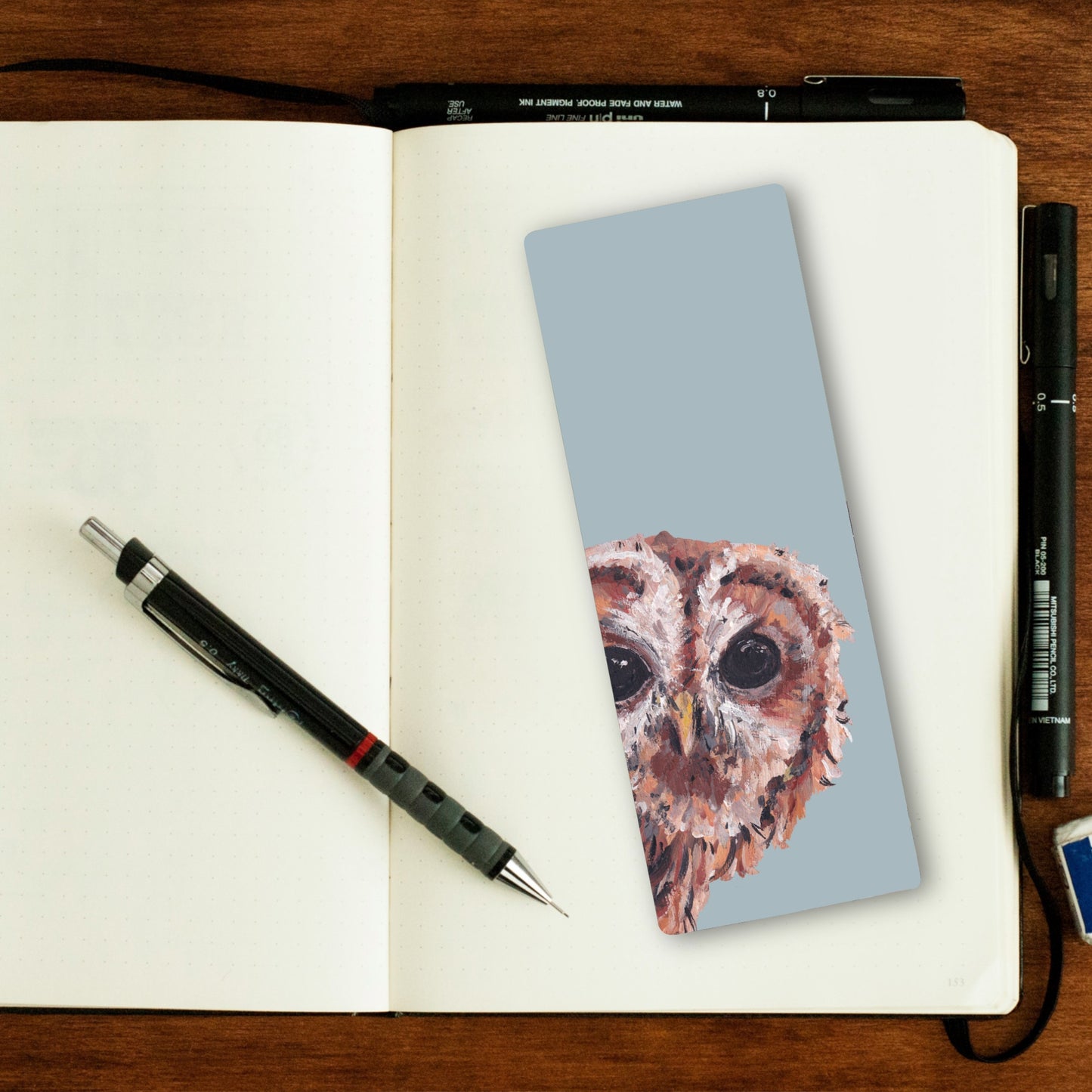 Tawny Owl Bookmark - Peeps