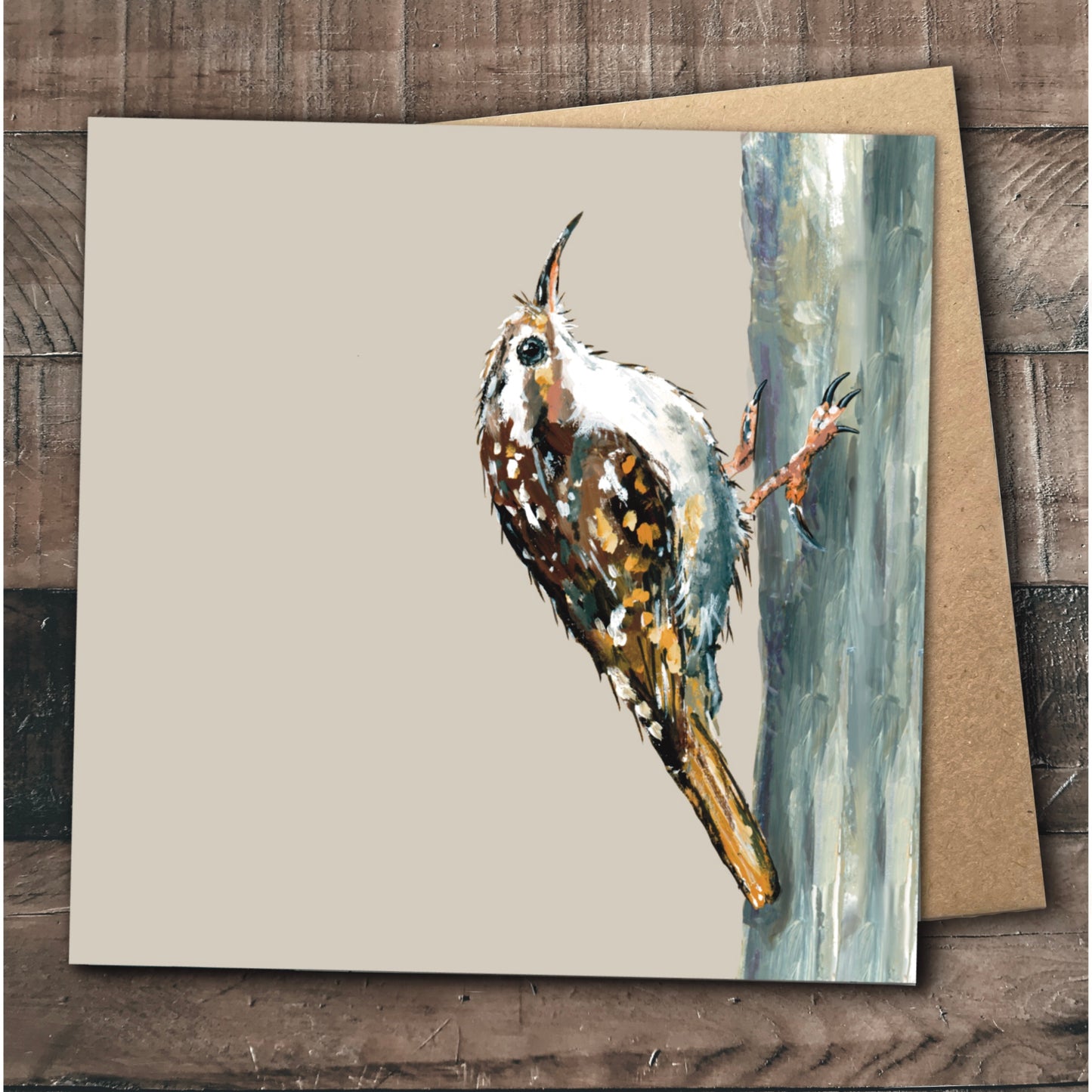 Treecreeper Greetings Card - Trevor
