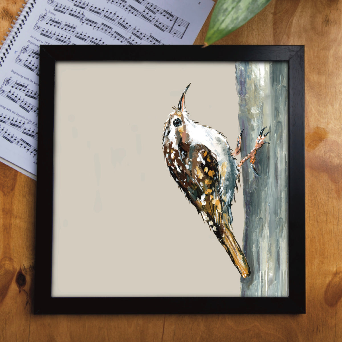 Trevor the Treecreeper Eco-Friendly Greetings Card | Wildlife Stationery