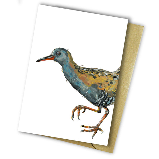 Water Rail Notelet Set - Dongle