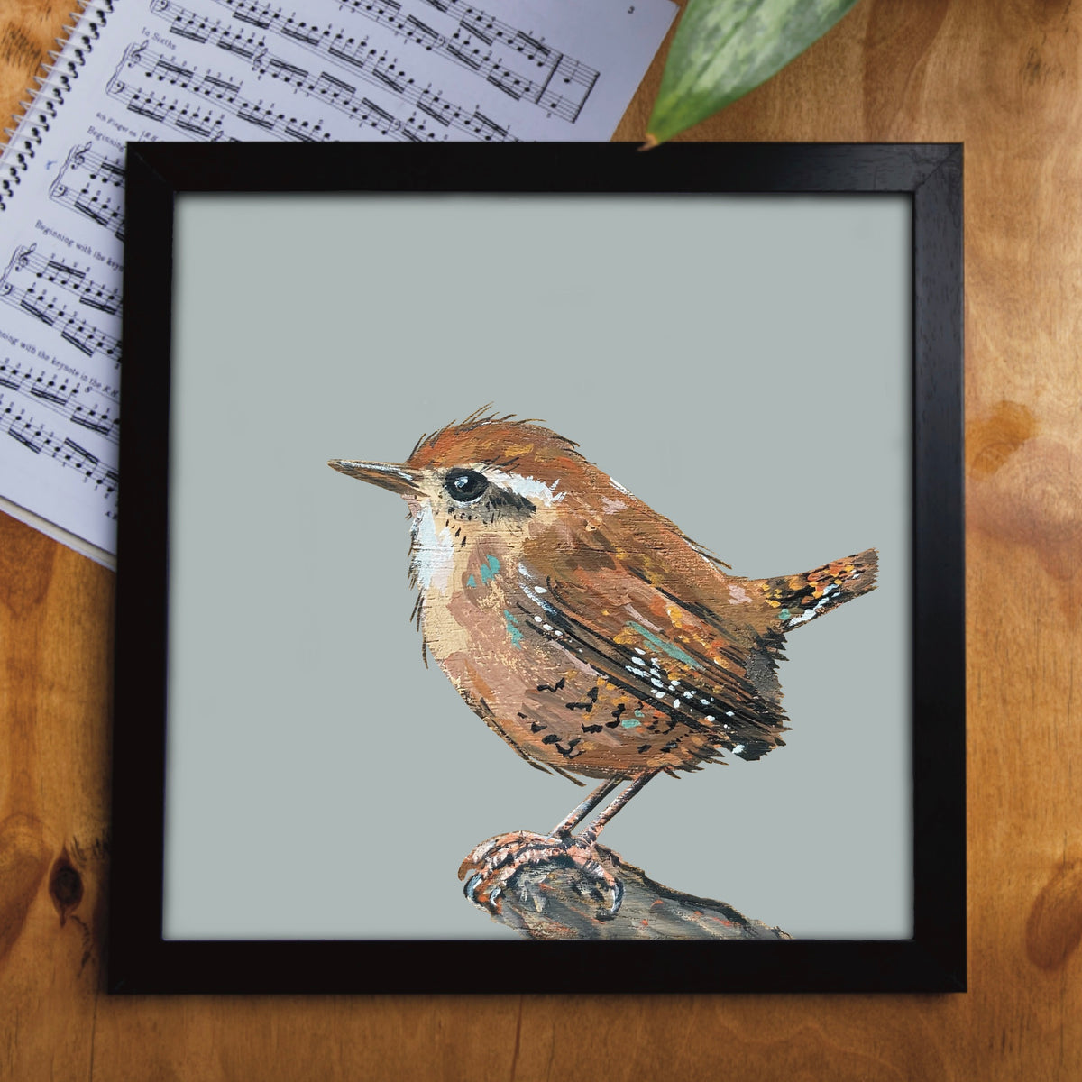 Delia the Wren Eco-Friendly Greetings Card | Wildlife Stationery